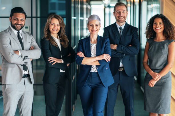 istock Professional Business Team in a Modern Office 2202168003