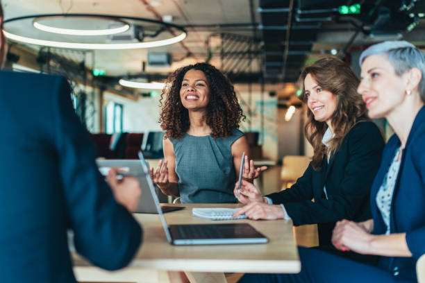 istock Collaborative Team Meeting in a Modern Office 2202168007