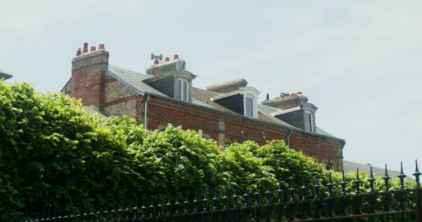 istock Close-up of a beautiful mixed style historic building 2202177807