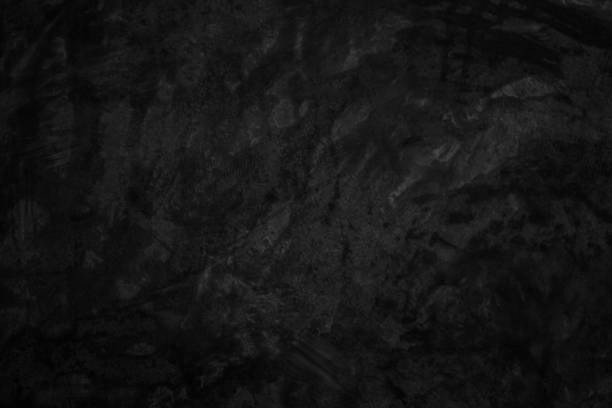 istock Black dark concrete wall background. Pattern board cement texture grunge dirty scratched for show anthracite promote product urban floor and abstract paper design element decor. Blackboard blank. 2202184700