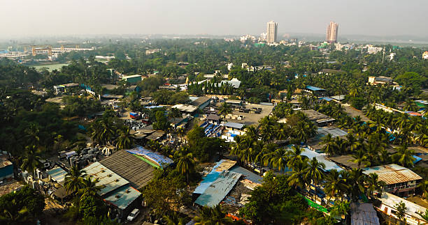 istock Drone Shot of Malad, Mumbai 2202190215