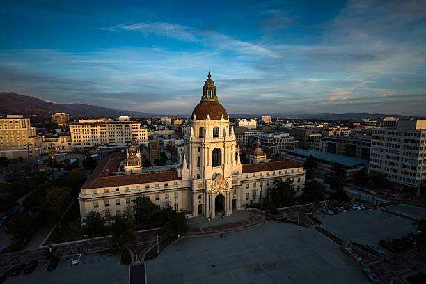 istock High Angle View of Pasadena City Hall - Day 2202190652