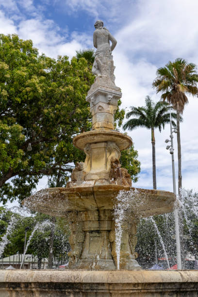 istock Noumea Celestial Fountain in Coconut Place 2202197969