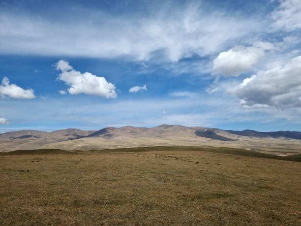 istock Beautiful Landscape With Mountains And Clouds 2202199713