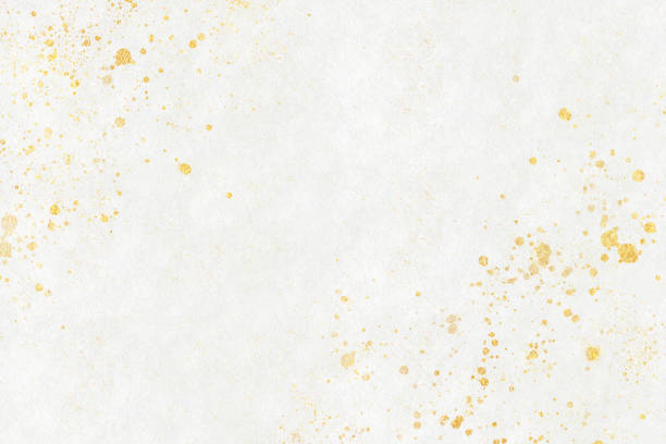 istock White Japanese paper and gold pattern background material with Japanese beauty. 2202207242
