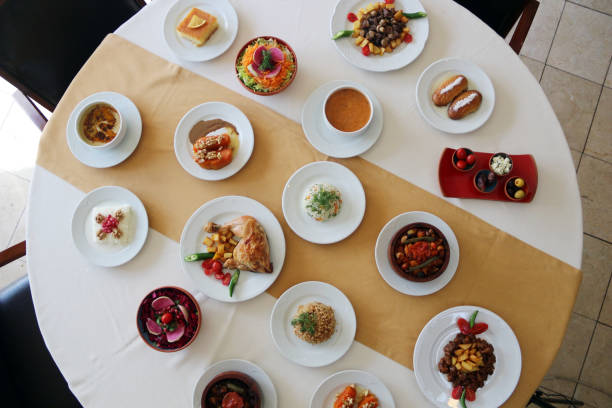 istock 2025 Ramadan Iftar Table and Turkish Dishes 2202211078