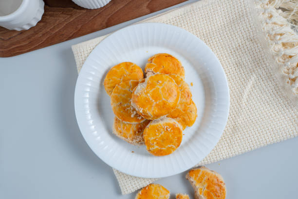istock Kue Kacang or peanut cookies. cookies for eid mubarak. 2202218559