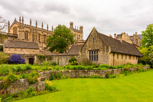 Medieval architecture in centre of Oxford, UK