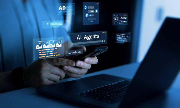 istock AI Agents and assistants. Ai Content Generator. Interaction with the Ai assistant to solve some tasks more easily. Image generator, documents, marketing and advertising, bot writing and coding 2202233039