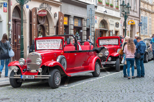 Chinese Women Traveling in European Cities Old Photo of Real Life