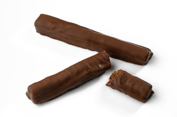 istock Delicious chocolate bars arranged creatively for a tempting treat in a bright setting 2202238960