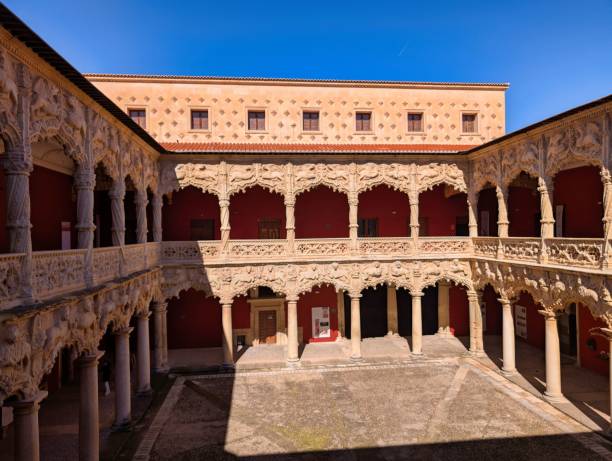 istock palace, arcades, arches, architecture, building, carvings, sandstone, sky, blue, monument, 2202239237