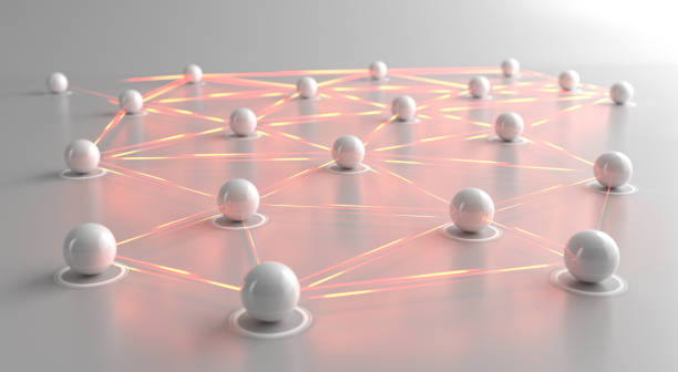 istock Concept of Network, internet communication - 3d illustration 2202249638