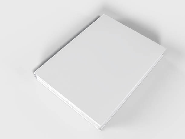 istock Blank Magazine or Book cover mockup design isolated on white background. Template for presentation a publisher, notebook, catalogs, brochures, magazines, diary, journal, booklet or publication 2202255425