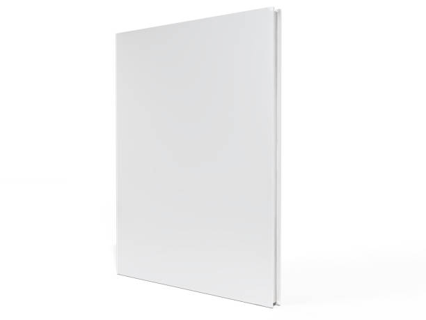 istock Blank Magazine or Book cover mockup design isolated on white background. Template for presentation a publisher, notebook, catalogs, brochures, magazines, diary, journal, booklet or publication 2202255427