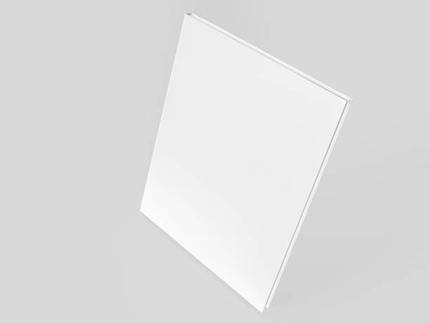 istock Blank Magazine or Book cover mockup design isolated on white background. Template for presentation a publisher, notebook, catalogs, brochures, magazines, diary, journal, booklet or publication 2202255440