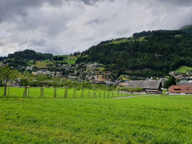 istock Engelberg village in Switzerland 2202265026