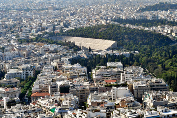 istock Greece, Athens, cityscape from Lycabettus Hill 2202265089