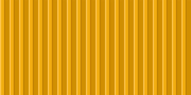 istock yellow sheet corrugated horizontal for roof, sheet grooved zinc board for background, galvanized iron for fences, walls, roofs, industrial cargo background 2202307364