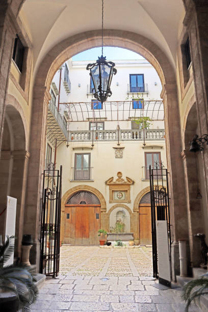 istock Courtyard in Palermo, Sicily, Italy 2202308920