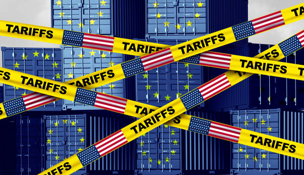 istock American Tariffs On European Trade 2202310297