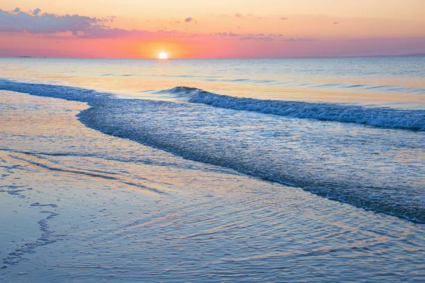 istock Sunrise on the beach-Hilton Head, South Carolina 2202314713