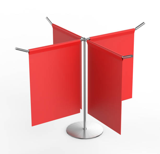 istock Promotional Table Top Flag Template. 2202318216