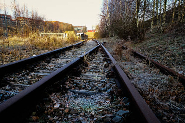 istock Hike along old disused tracks. 2202322605