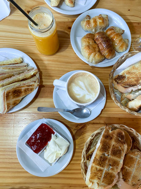 istock Full breakfast at a five-star hotel 2202322860