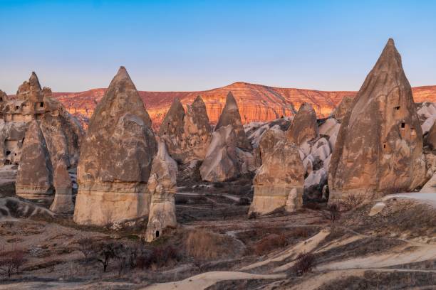 istock Fairy Chimneys of Cappadocia at Sunset 2202323441