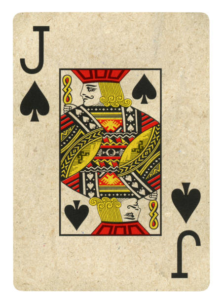 istock Jack Of Spades recycled playing card - Isolated 2202324967