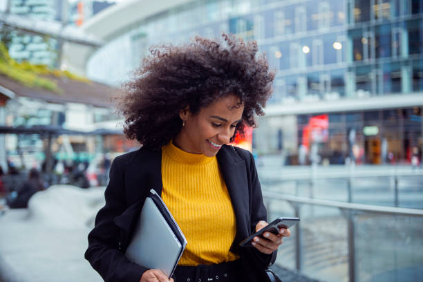 istock A businesswoman outdoors in an urban setting 2202329442