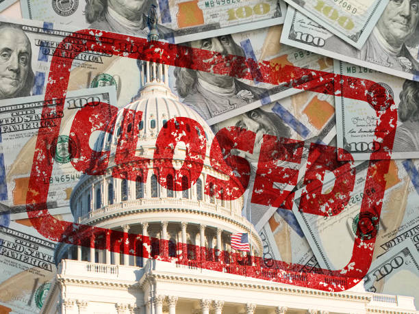 istock Government Debt Ceiling and Federal Government Shutdown 2202335783