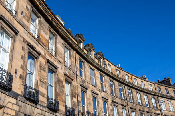istock Georgian Architecture of Randolph Crescent in Edinburgh 2202344107