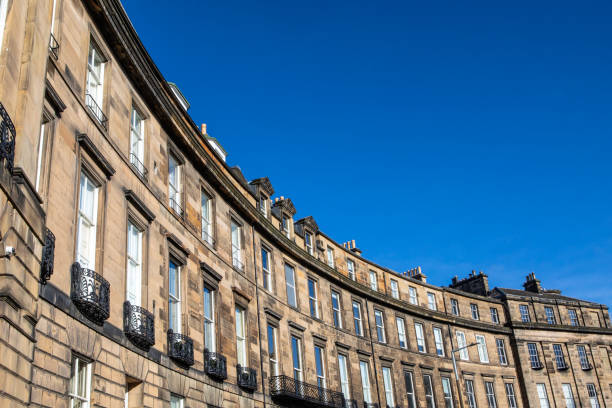 istock Georgian Architecture of Randolph Crescent in Edinburgh 2202344108