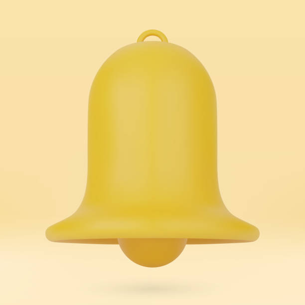 istock 3D Notification Ring Bell Icon for Social Media Reminders, Subscription Notices, Inbox Messages, Subscription Alerts, and Important News Push Notifications. Vector illustration 2202345018