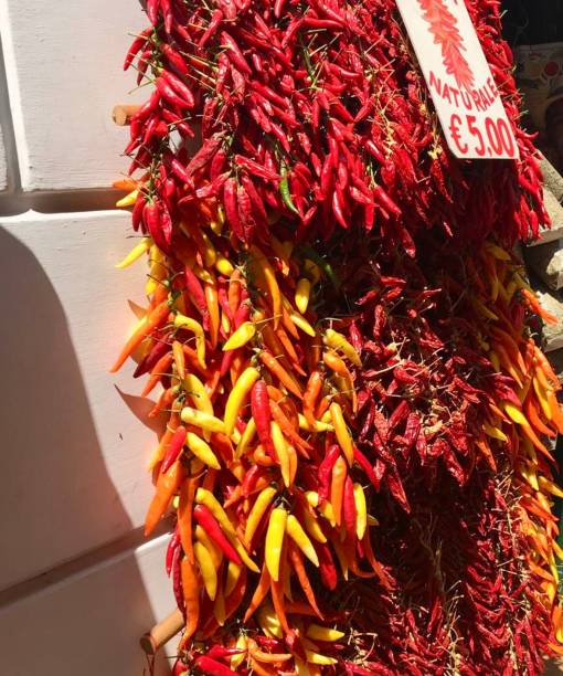 istock Vibrant Italian Chili Peppers 2202356477