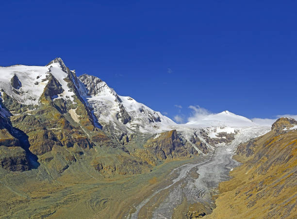 Glacier Pasterzen, Grossglockner masiv mountain, Hohe Tauern National Park, Austria - Background