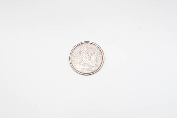 istock 50 cents real coin on a white background in rio de janeiro. 2202379073