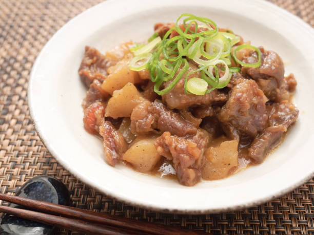 istock Doteyaki - Simmered Beef Tendon with Miso 2202379973
