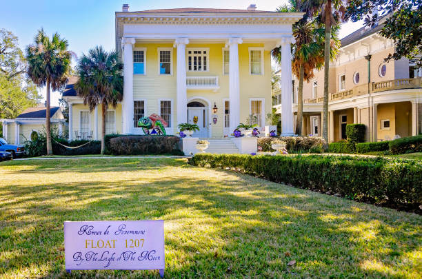 Fort Lauderdale, FL, USA - April 8, 2015: Harry Potter house on the Intercoastal of river canals