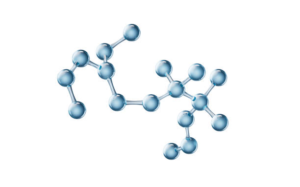 istock Molecule with biological and chemical concept, 3d rendering. 2202385188
