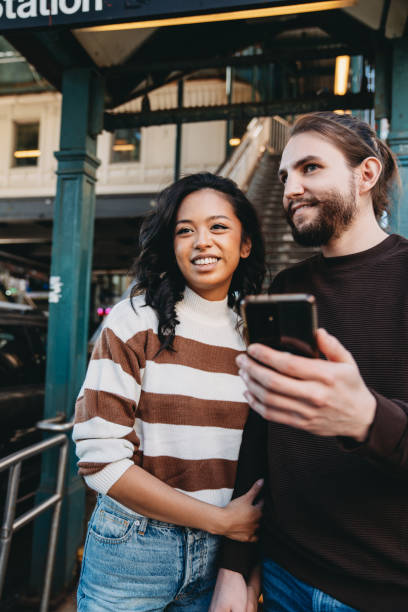 istock A couple is hanging out together in Bushwick, Brooklyn 2202396237