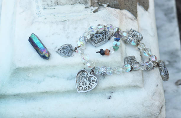 istock Jewelry on Historic Grave 2202414042