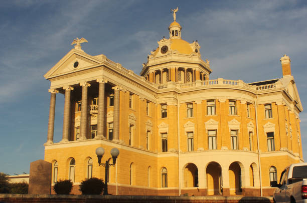 Historic Harrison County Courthouse Located in Marshall Texas