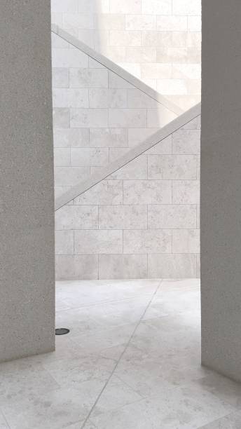 istock Minimalist architectural design featuring clean lines and neutral tones focusing on geometric shapes and open spaces Ideal for modern interiors or projects emphasizing simplicity and clarity in design 2202422631