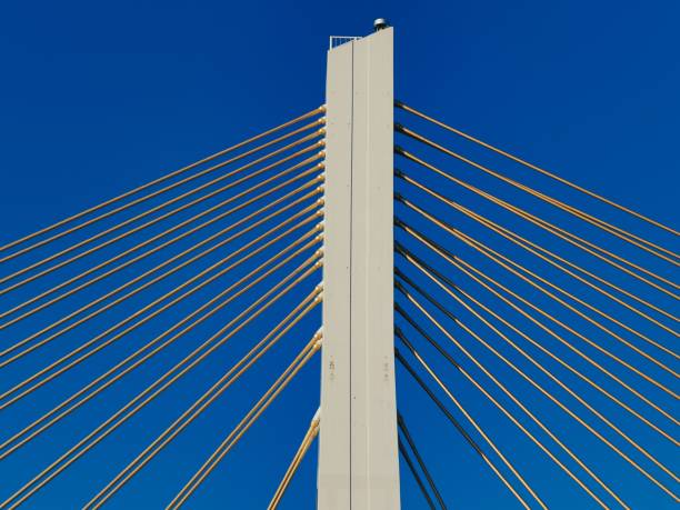 istock The Aomori Bay Bridge in winter 2202422927