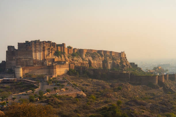 Scenic view of  Mehrangarh fort in Jodhpur