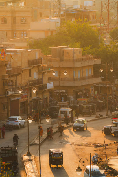 istock Jaisalmer city at sunset 2202425826