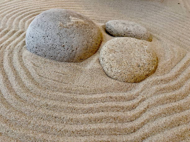 istock Serene Zen garden scene 2202427046